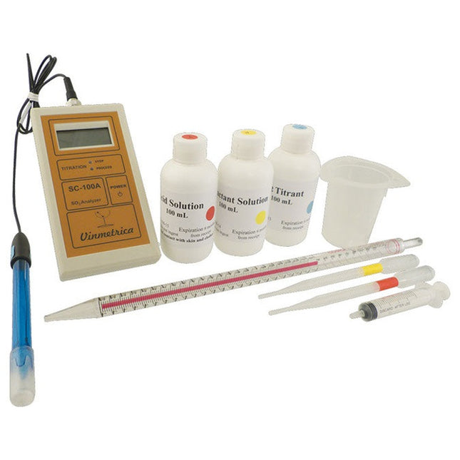Vinmetrica SC-100A SO2 Analyzer Kit