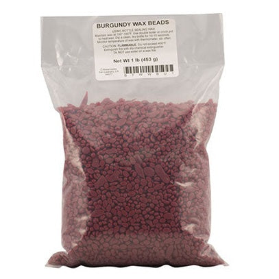 Wax Beads - Burgundy - PLACEHOLDER
