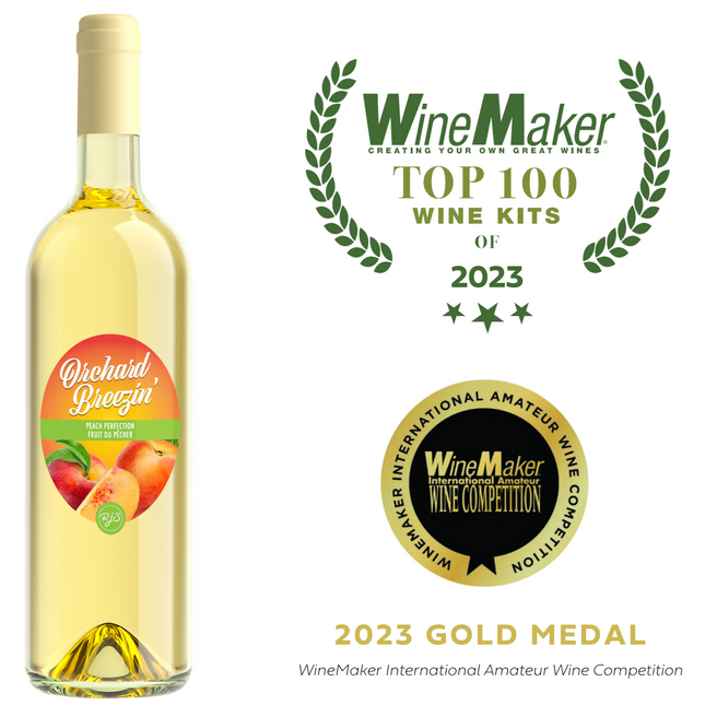 Wine Kit - RJS Craft Winemaking - Orchard Breezin' - Peach Perfection - 2-pack