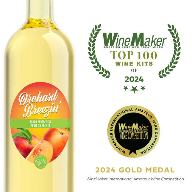Wine Kit - RJS Craft Winemaking - Orchard Breezin' - Peach Perfection - 2-pack