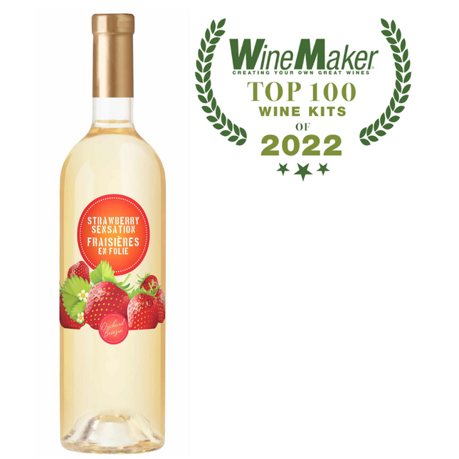 Wine Kit - RJS Craft Winemaking - Orchard Breezin' - Strawberry Sensation - 2-pack