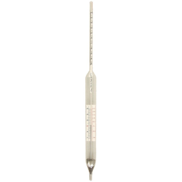 Brix Hydrometer (-5 to 5) With Correction Scale