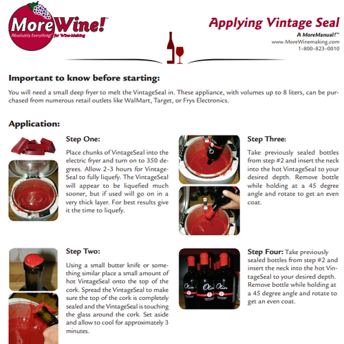 Applying Vintage Seal