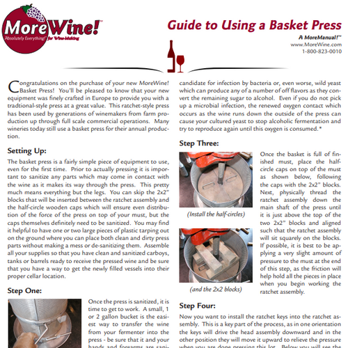 How to Use a Basket Press