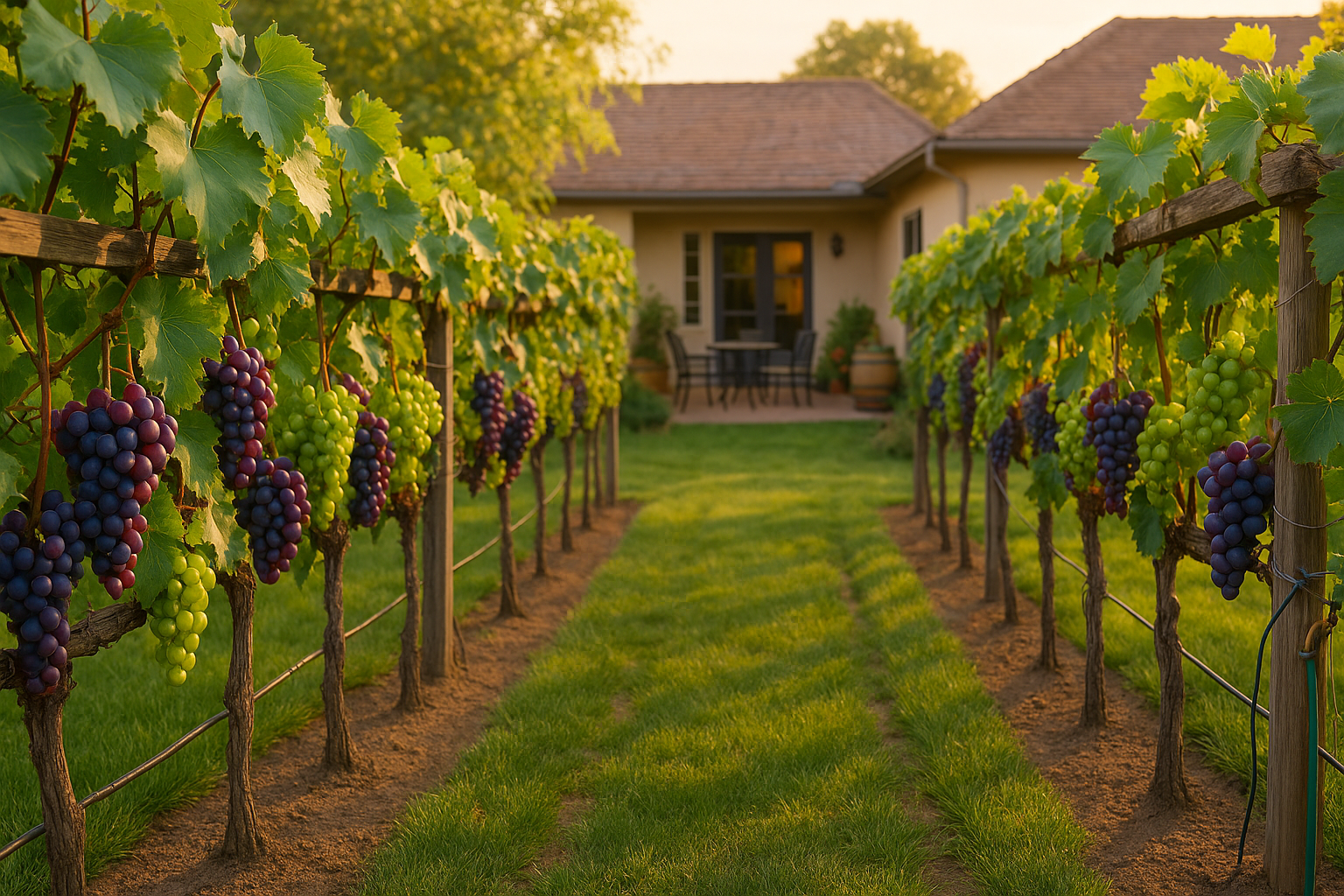 Consider Hybrids for your Backyard Vineyard