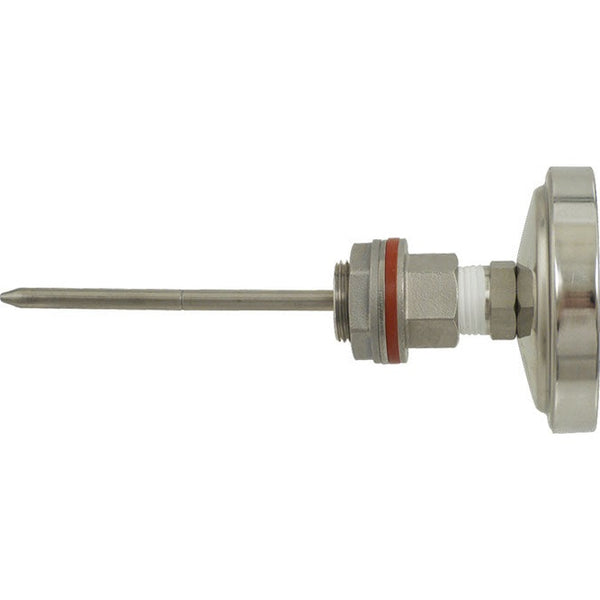 Stainless - Weldless Thermometer (6 in.)