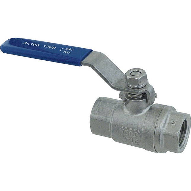 Stainless Ball Valve - 1/2 in Full Port