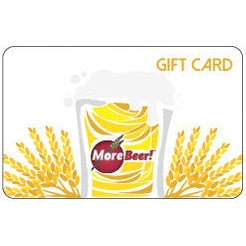 MoreBeer! Plastic Gift card