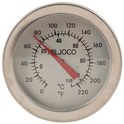 Kettle Thermometer - 2 in Face With Kettle Clip & 9 in Probe