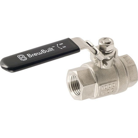 BrewBuilt® Stainless Ball Valve | 1/2