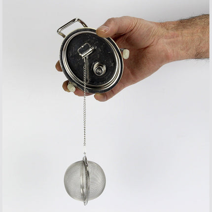 Stainless Hop Bomb - 40 cm Chain, 70 mm Diameter