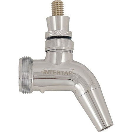 Intertap® Chrome Plated Beer Faucet | Forward Sealing