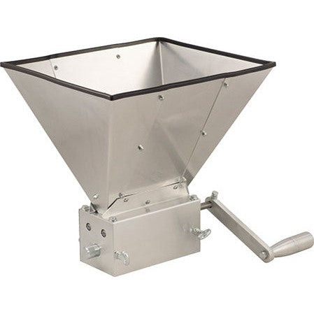 MaltMuncher 3 Roller Grain Mill | Cold Rolled Steel Rollers | Adjustable Gap Setting | 12 lb Hopper Capacity