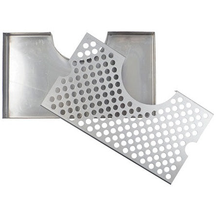 Drip Tray - 30cm Stainless Wrap Around
