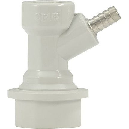 Ball Lock Quick Disconnect (QD) Gas In (GRAY) - CM Becker - Barb