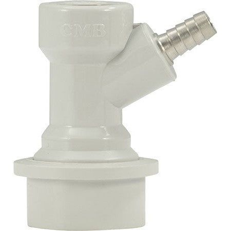 Ball Lock Quick Disconnect (QD) Gas In (GRAY) - CM Becker - Barb