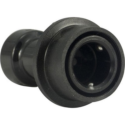 Ball Lock Quick Disconnect (QD) Bev Out (BLACK) - CM Becker - Barb