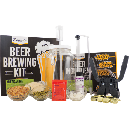 Homebrew Starter Kit - 1 Gallon (American IPA)