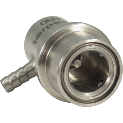 Torpedo Ball Lock Quick Disconnect (QD) Beverage Out - Barbed Stainless