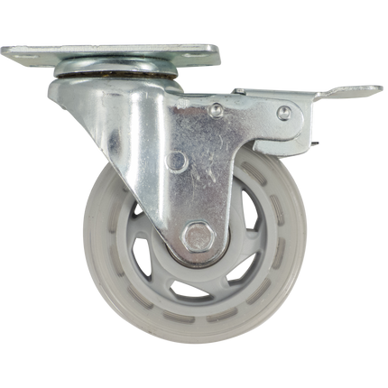 Komos Kegerator - Set of 4 - Heavy Duty Castor Wheel Upgrade for Kegerator - (KG400 / KG401 / KG490)