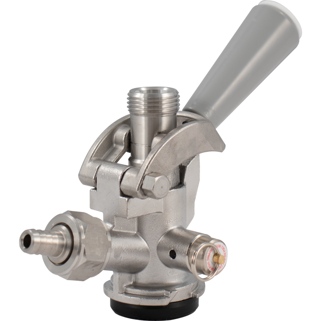 Tap - Stainless Steel Domestic D-Style Sanke Coupler With PRV (Taprite) - Keg Coupler