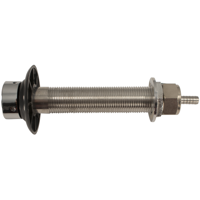 Faucet Shank - 5-1/8 in. Stainless with Nut & Nipple