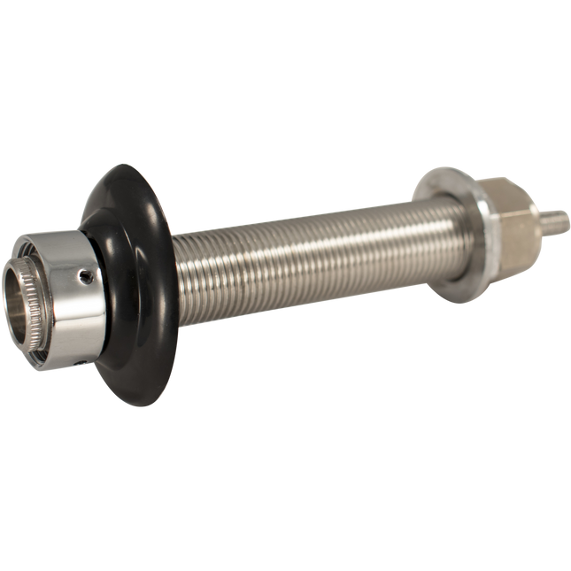 Faucet Shank - 5-1/8 in. Stainless with Nut & Nipple