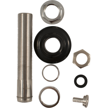 Faucet Shank - 5-1/8 in. Stainless with Nut & Nipple