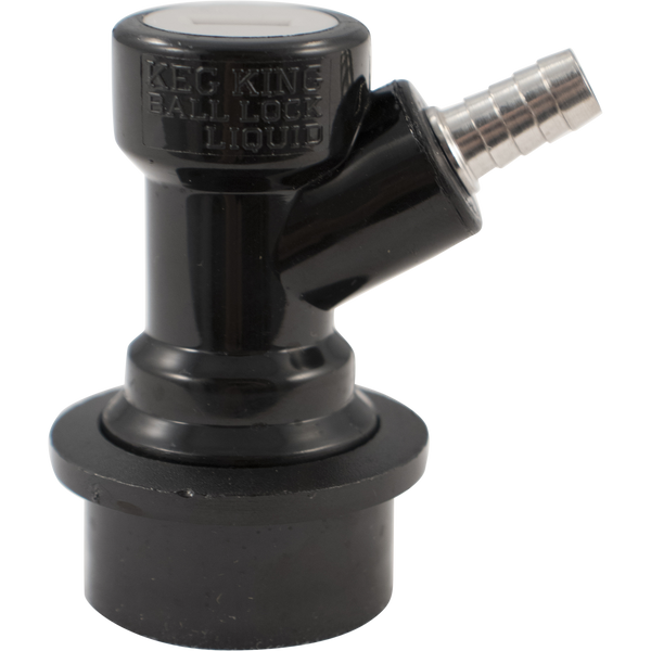 KegLand Ball Lock Quick Disconnect (QD) | Beverage Out | Barbed