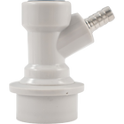 Ball Lock Quick Disconnect (QD) Gas In (GRAY) - Barb