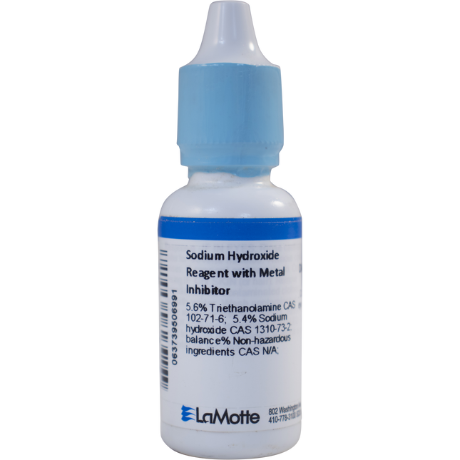 LaMotte Water Test Reagent - Sodium Hydroxide Reagent with Metal Inhibitors