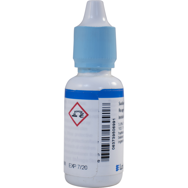 LaMotte Water Test Reagent - Sodium Hydroxide Reagent with Metal Inhibitors
