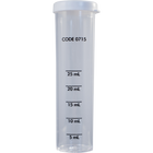 LaMotte Water Test Reagent - Plastic Test Tube - 5, 10, 25mL with Cap