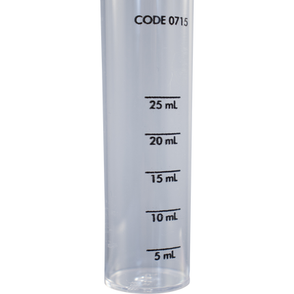 LaMotte Water Test Reagent - Plastic Test Tube - 5, 10, 25mL with Cap