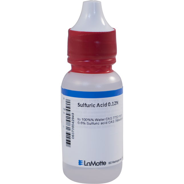LaMotte Water Test Reagent - Sulfuric Acid - 0.12N