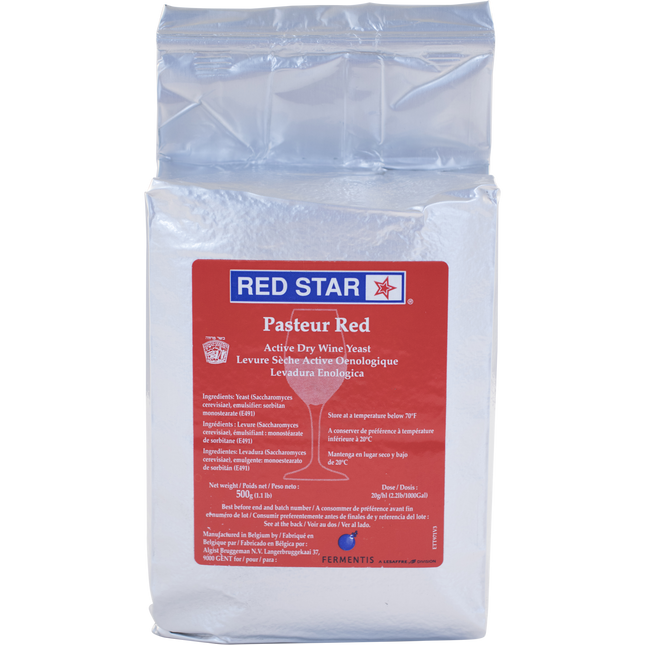 Dry Wine Yeast - Pasteur Red - PLACEHOLDER
