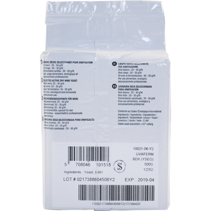Dry Wine Yeast - Bordeaux Red - PLACEHOLDER