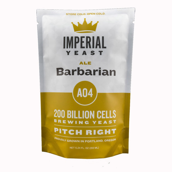Imperial Yeast | A04 Barbarian Ale | Beer Yeast | Double Pitch | 200 Billion Cells