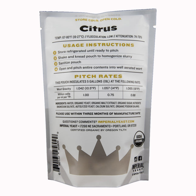 Imperial Yeast - Citrus