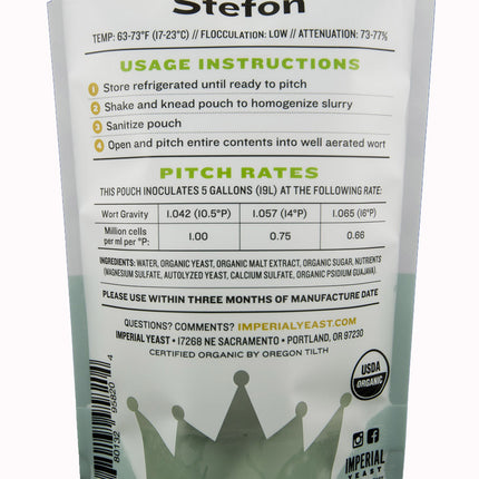 Imperial Yeast - Stefon