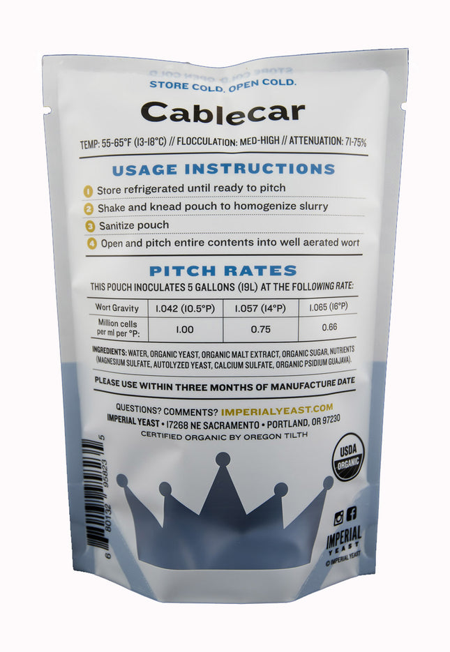 Imperial Yeast - Cablecar