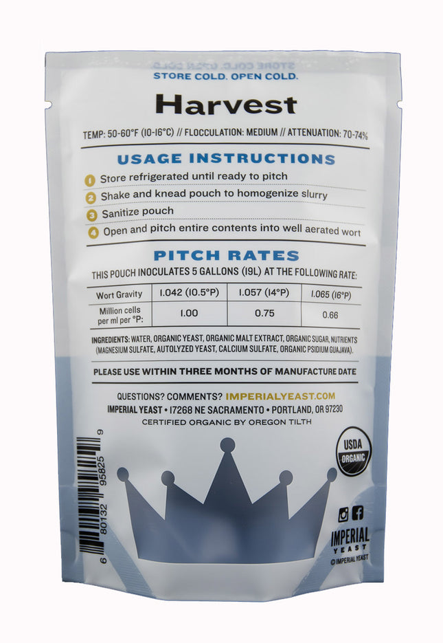 Imperial Yeast - Harvest