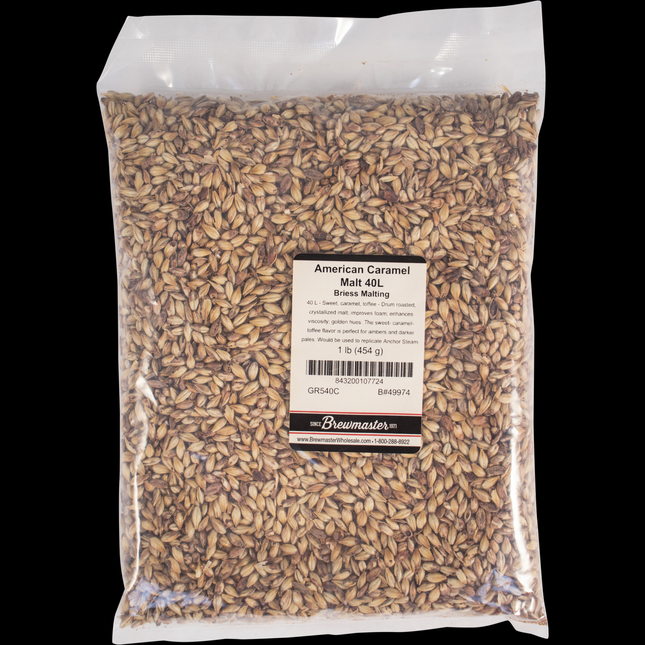 Malt - Caramel 40L - Per Lb (Showroom Only)
