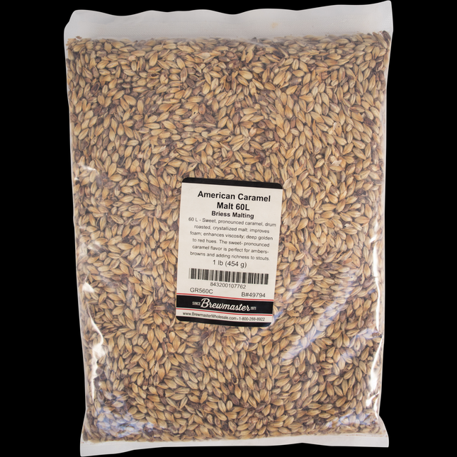 Malt - Caramel 60L - Per Lb (Showroom Only)