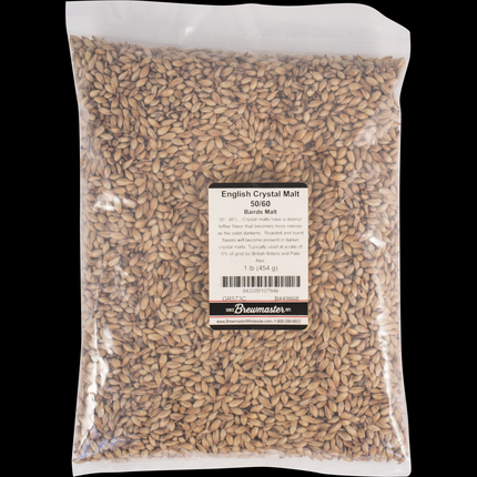 Malt - British Crystal 50/60L- Per Lb (Showroom Only)