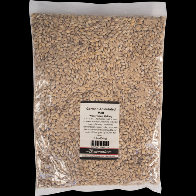 Malt - Weyermann Acidulated Malt - Per Lb (Showroom Only)