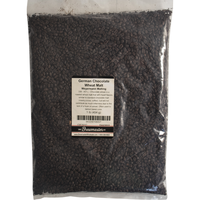 Malt - Chocolate Wheat - Per Lb (Showroom Only)