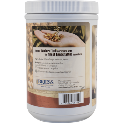 Briess LME - Sorghum - 3.3 lb Canister