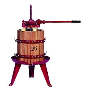 Marchisio Fruit Press | Wine Press | Ratcheting Basket Press | #25