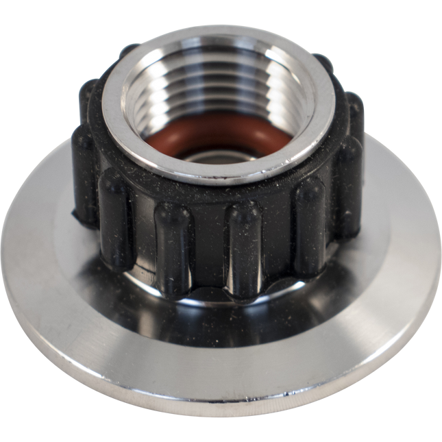 Blichmann Stainless QuickConnector - 1.5 in. T.C. x 1/2 in. NPT